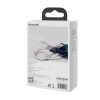 Baseus Superior 3-in-1 Györstöltő Kábel - USB - M+L+C 3.5A 1.5m  (Fehér) 