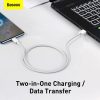 Baseus Micro USB Superior Gyorstöltő Kábel - 2A 1m Fehér (CAMYS-02)