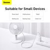 Baseus Micro USB Superior Gyorstöltő Kábel - 2A 1m Fehér (CAMYS-02)