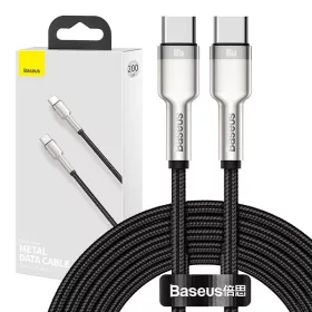 Baseus Cafule USB-C-USB-C kábel, 100 W, 2m (fekete)