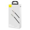 Baseus Cafule USB-C-USB-C kábel, 100 W, 2m (fekete)