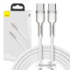 Baseus Cafule USB-C-USB-C kábel, 100 W, 2m (fehér)