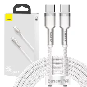 Baseus Cafule USB-C-USB-C kábel, 100 W, 2m (fehér)