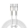 Baseus Cafule USB-C-USB-C kábel, 100 W, 2m (fehér)