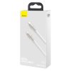 Baseus Cafule USB-C-USB-C kábel, 100 W, 2m (fehér)