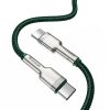 Baseus Cafule USB-C-USB-C kábel, 100 W, 2m (zöld)