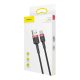Baseus Cafule 3A USB-USB-C kábel 0,5 m (CATKLF-A91)