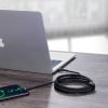 Baseus Cafule USB-C-USB-C kábel, QC 3.0, PD 2.0, 100 W, 5A, 2m (szürke-fekete)