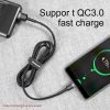 Baseus Cafule USB-USB-C töltőkábel 2m szürke-fekete (CATKLF-CG1)