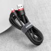 Baseus Cafule USB-USB-C kábel 2A, 3m (piros-Fekete)