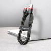 Baseus Cafule USB-USB-C kábel 2A, 3m (piros-Fekete)