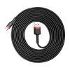 Baseus Cafule USB-USB-C kábel 2A, 3m (piros-Fekete)