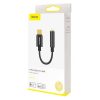 Baseus L54 USB-C - 3,5 mm-es audio adapter (Fekete)