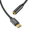 Baseus L54 USB-C - 3,5 mm-es audio adapter (Fekete)