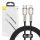 Baseus Cafule USB-C-Lightning kábel, PD, 20 W, 1m (fekete)