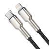 Baseus Cafule USB-C-Lightning kábel, PD, 20 W, 1m (fekete)