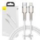 Baseus Cafule USB-C-Lightning kábel, PD, 20 W, 1m (fehér)