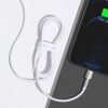 Baseus Cafule USB-C-Lightning kábel, PD, 20 W, 1m (fehér)