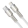Baseus Cafule USB-C-Lightning kábel, PD, 20 W, 1m (fehér)