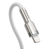 Baseus Cafule USB-C-Lightning kábel, PD, 20 W, 1m (fehér)