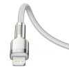 Baseus Cafule USB-C-Lightning kábel, PD, 20 W, 1m (fehér)