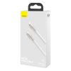 Baseus Cafule USB-C-Lightning kábel, PD, 20 W, 1m (fehér)