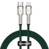 Baseus Cafule USB-C-Lightning kábel, PD, 20 W, 1m (zöld)