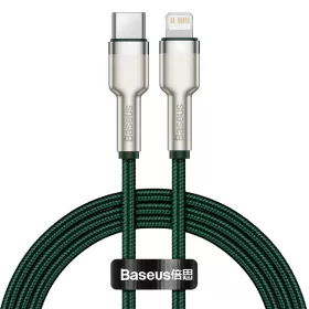 Baseus Cafule USB-C-Lightning kábel, PD, 20 W, 1m (zöld)