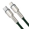 Baseus Cafule USB-C-Lightning kábel, PD, 20 W, 1m (zöld)