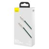 Baseus Cafule USB-C-Lightning kábel, PD, 20 W, 1m (zöld)