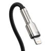 Baseus Cafule USB-C-Lightning kábel, PD, 20 W, 2m (fekete)
