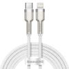 Baseus Cafule USB-C-Lightning kábel, PD, 20 W, 2m (fehér)