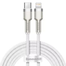 Baseus Cafule USB-C-Lightning kábel, PD, 20 W, 2m (fehér)