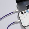 Baseus Cafule USB-C-Lightning Kábel, 20W, 2m (Lila)