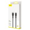 Baseus Cafule USB-C - Lightning PD kábel, 18 W, 1m (fekete-piros)