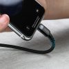 Baseus Type-C/iPhone PD adat/töltőkábel 18W 1m Cafule (Szürke/Fekete)