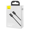 Baseus Superior USB-C / Lightning kábel, 20 W, PD, 1m  (Fekete)