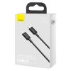 Baseus Superior Series USB-Lightning kábel, 20 W, PD, 2 m (fekete)
