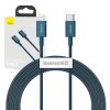 Baseus Superior Series USB-C-Lightning kábel, 20 W, PD, 2 m (kék)