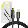 Baseus Explorer USB-C-Lightning kábel, 20W, 1m (fekete)