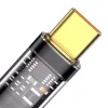 Baseus Type-C Explorer sorozat 100W gyors töltő és adatkábel 1m (fekete)