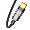 Baseus Type-C Explorer sorozat 100W gyors töltő és adatkábel 1m (fekete)