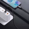 Baseus Type-C Explorer sorozat 100W gyors töltő és adatkábel 1m (fekete)
