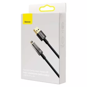 Baseus Explorer USB-Lightning kábel, 2,4A, 1m (fekete)