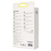 Baseus Explorer USB-Lightning kábel, 2,4A, 1m (fekete)
