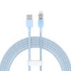 Baseus Explorer Series USB-A / Lightning gyorstöltő kábel 2m, 2,4A (kék)