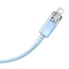 Baseus Explorer Series USB-A / Lightning gyorstöltő kábel 2m, 2,4A (kék)