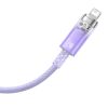 Baseus Explorer Series USB-A / Lightning gyorstöltő kábel 2m, 2,4A (fehér)