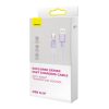 Baseus Explorer Series USB-A / Lightning gyorstöltő kábel 2m, 2,4A (fehér)