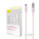 Baseus USB-C Lightning Explorer Series gyors töltőkábel 1m, 20W (rózsaszín)